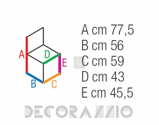 Кресло Contral 793 - 793 BL nero