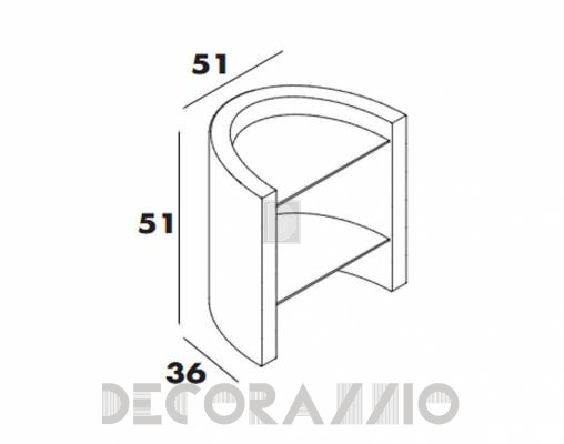 Приставной столик Target Point TC116 6670 - TC116 6670