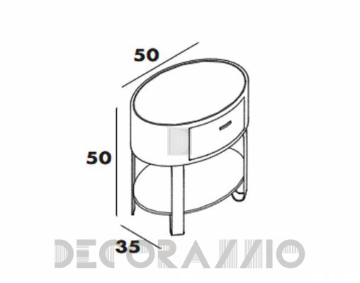 Тумба прикроватная Target Point TC121 1408 - TC121 1408