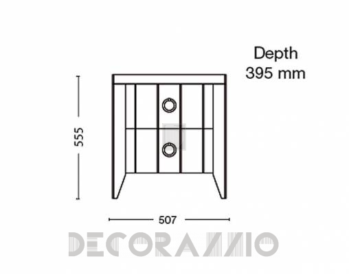 Тумба прикроватная Lineas Taller VM60 1 - VM60 1