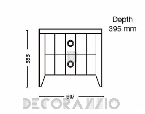 Тумба прикроватная Lineas Taller VM60 2 - VM60 2