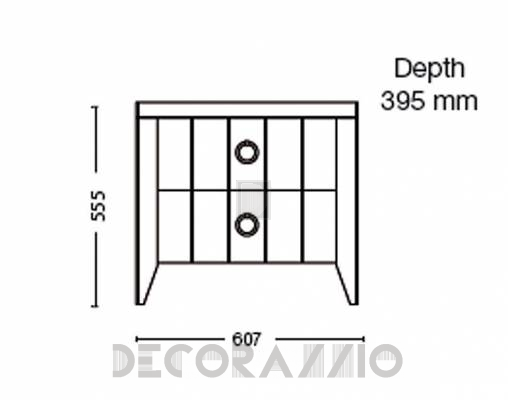 Тумба прикроватная Lineas Taller VM60 4 - VM60 4