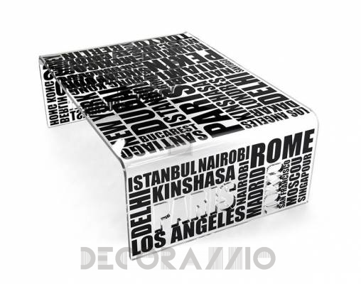 Кофейный, журнальный столик Acrila City Coffee table - City Coffee table