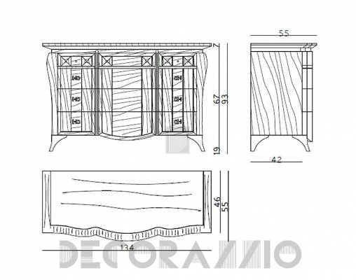 Комод Carpanese 3023 - 3023