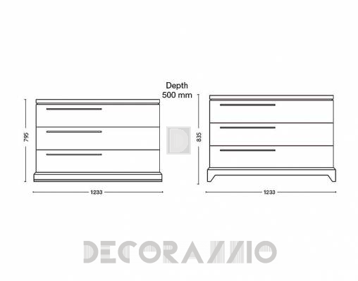 Комод Lineas Taller OC3P - OC3P