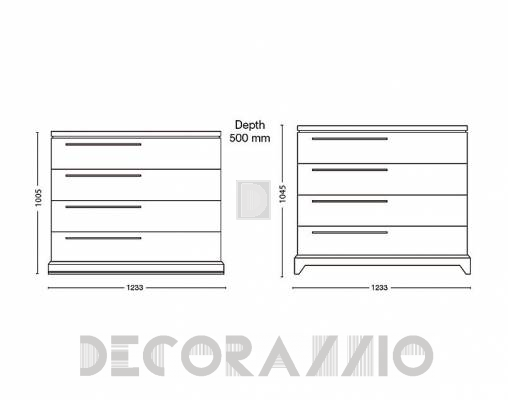 Комод Lineas Taller OC4P - OC4P