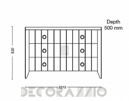 Комод Lineas Taller VC3 2 - VC3 2