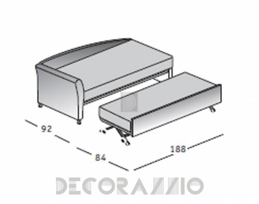 Кушетка Rigosalotti CM441 dx - CM441 dx