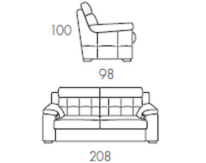 Диван Rigosalotti DLD30 - DLD30