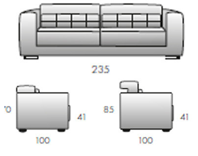 Диван Rigosalotti FRD35 - FRD35