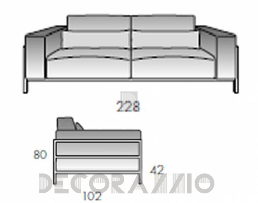 Диван Rigosalotti OYD35 - OYD35