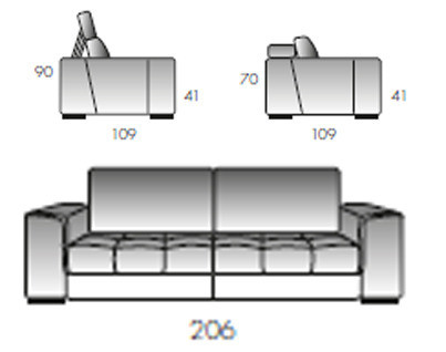 Диван Rigosalotti SWD30 - SWD30