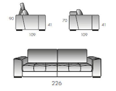 Диван Rigosalotti SWD35 - SWD35