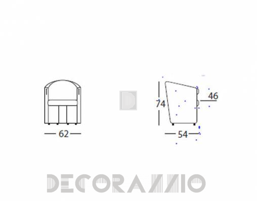 Кресло Arflex 10042 - 10042