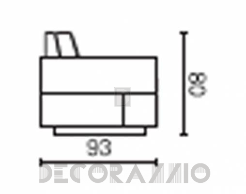 Кресло Bk Italia 0119009A - 0119009A