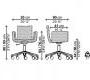 Кресло офисное Kristalia 05MAN03C - 05MAN03C