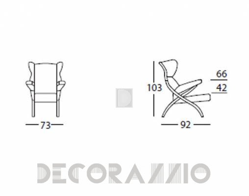 Кресло Arflex 10106 white - 10106 white