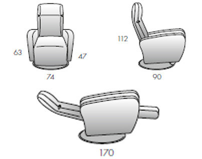 Кресло Rigosalotti BL861 - BL861