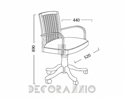 Кресло офисное Lineas Taller NSILLONTE - NSILLONTE