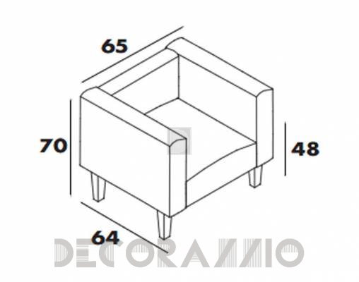 Кресло Target Point PT500 6810 - PT500 6810