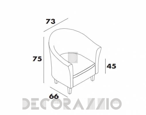 Кресло Target Point PT501 - PT501