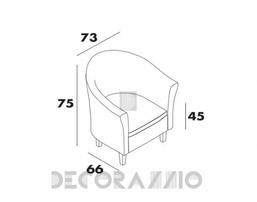 Кресло Target Point PT501 6608 - PT501 6608