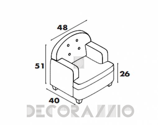 Кресло Target Point PT502 6606 - PT502 6606