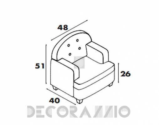 Кресло Target Point PT502 6680 - PT502 6680