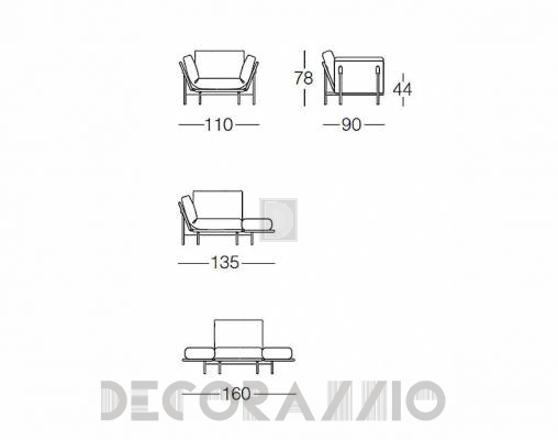 Кресло Bosal RATAPLAN Armchair - RATAPLAN Armchair