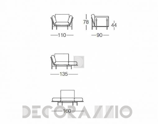 Кресло Bosal RATAPLAN Armchair 2 - RATAPLAN Armchair 2