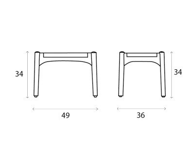 Пуф Fasem Wood   Footrest - Wood   Footrest