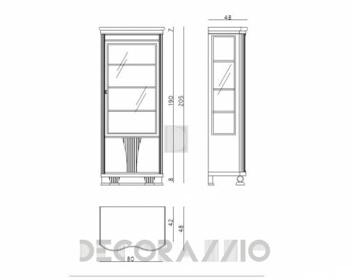 Витрина Carpanese 2051 1 - 2051 1