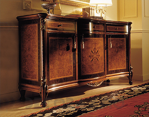 Буфет Marzorati CREDENZA A 3 ANTE ROYAL radica - CREDENZA A 3 ANTE ROYAL radica