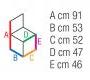 Стул Contral 300 - 300 BL