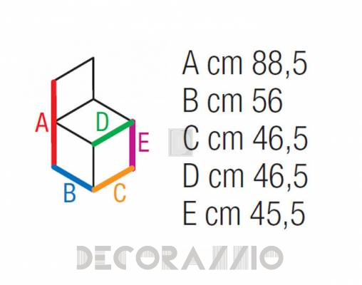 Стул Contral 305 - 305 BCO