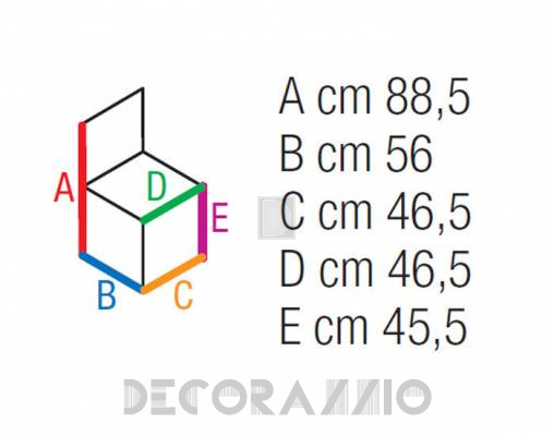 Стул Contral 305 - 305 BL