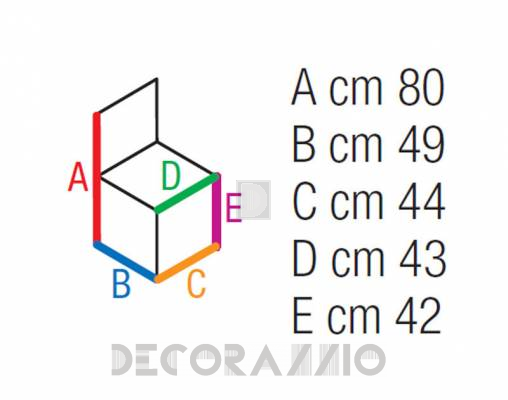 Стул Contral 405 - 405 07 nero