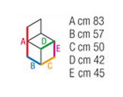 Стул Contral 700 - 700 20 antracite