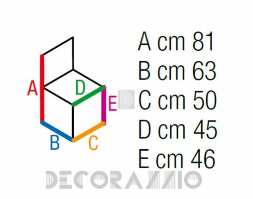 Стул Contral 720 - 720 13 verde