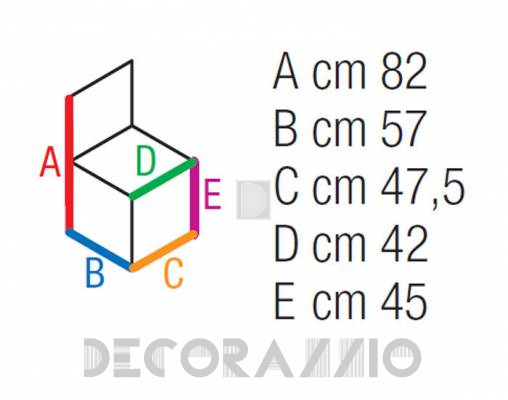 Стул Contral 722 - 722 BCO bianco