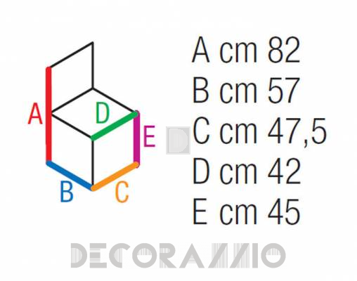 Стул Contral 722 - 722 SL silver