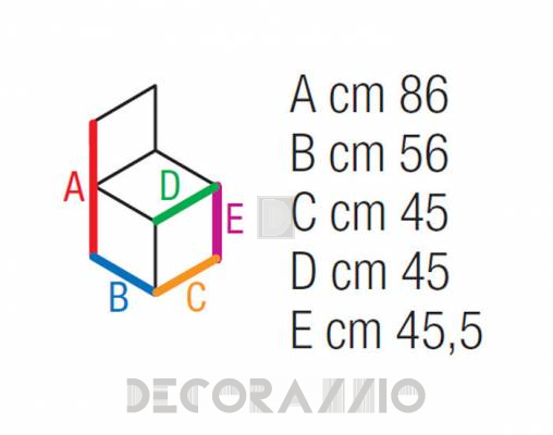 Стул Contral 775 BR bronzo - 775 BR bronzo