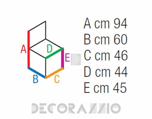 Стул Contral 780 BCO bianco - 780 BCO bianco