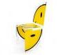 Стул Acrila Chair Quarter 2 models Smiley - Chair Quarter 2 models Smiley