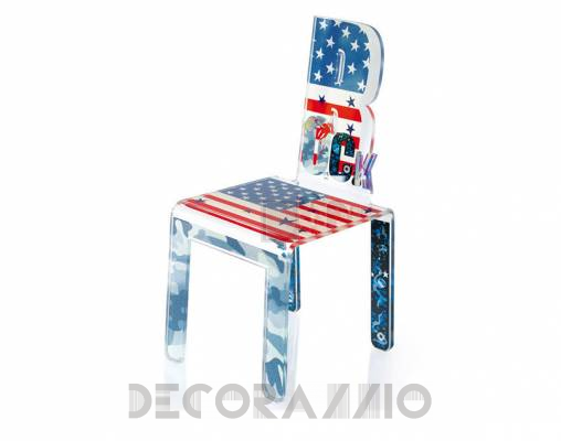 Стул Acrila Teenager Diloé chair Flag rock - Teenager Diloé chair Flag rock