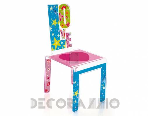 Стул Acrila Teenager Diloé chair Love - Teenager Diloé chair Love