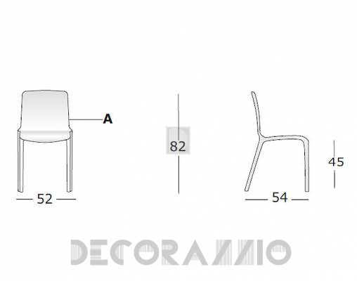 Стул Casprini TIFFANY chair Nylon 2 - TIFFANY chair Nylon 2