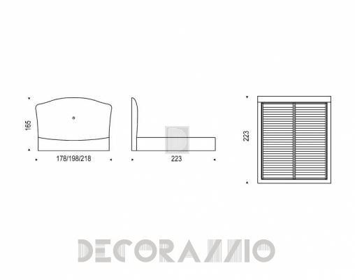  Noir ACCADEMIA letto - ACCADEMIA letto