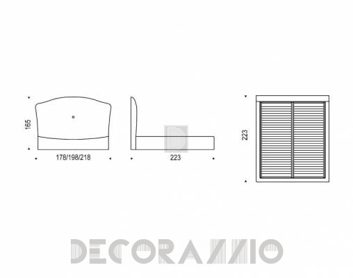  Noir ACCADEMIA letto 2 - ACCADEMIA letto 2