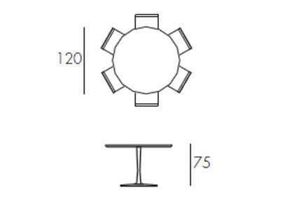 Обеденный стол Target Point TP116 - TP116